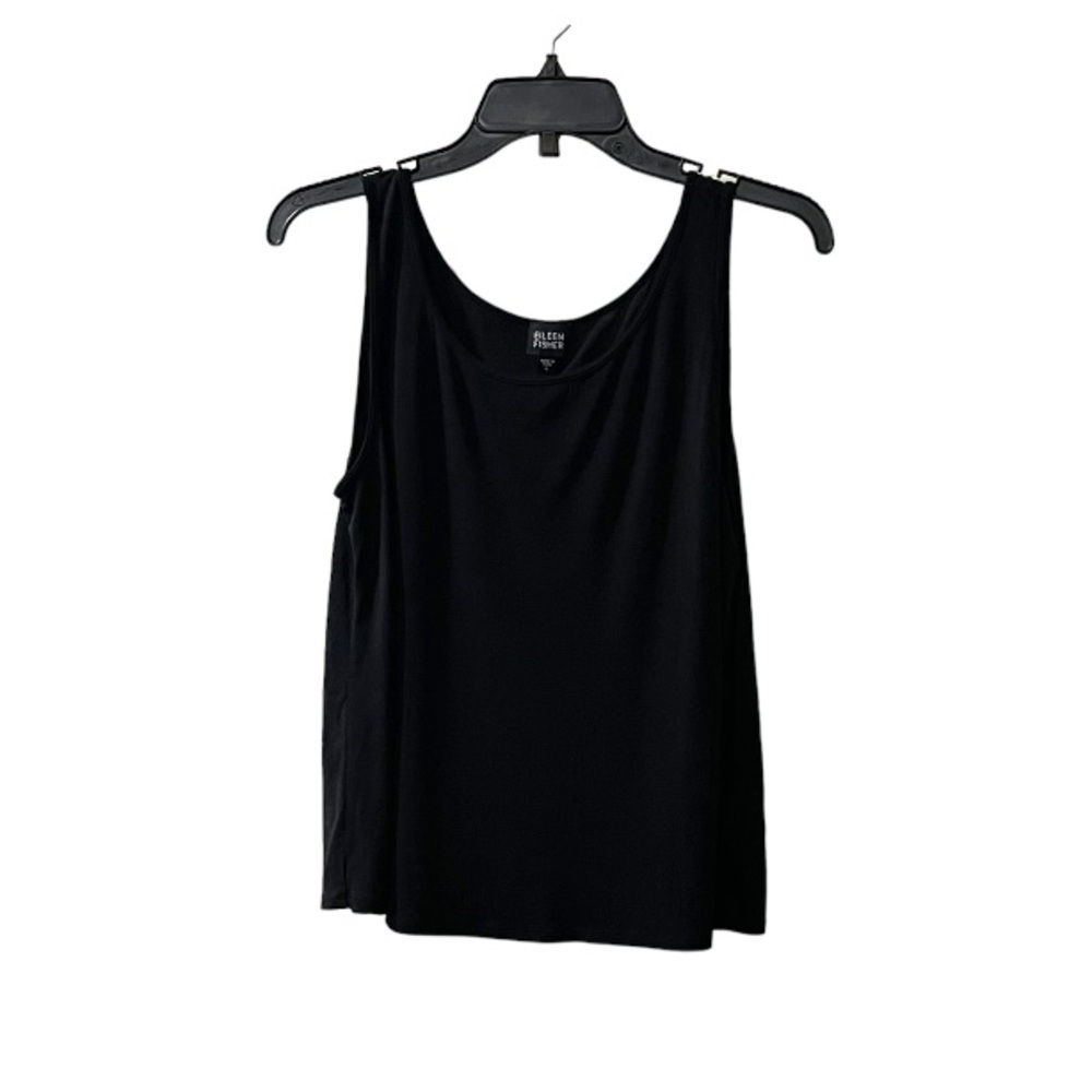 Eileen Fisher Women’s Silk Black Tank Top Large